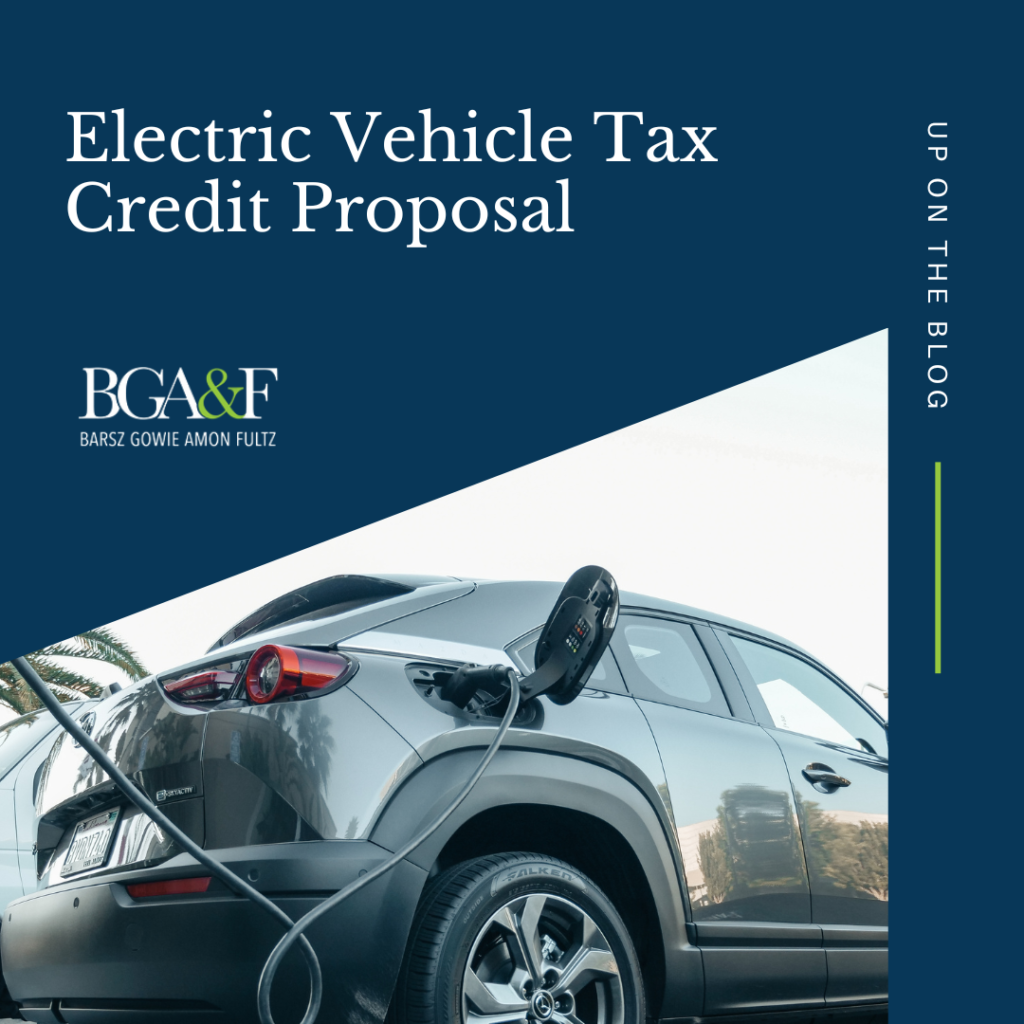 Proposed Changes to Electric Vehicle Tax Credit