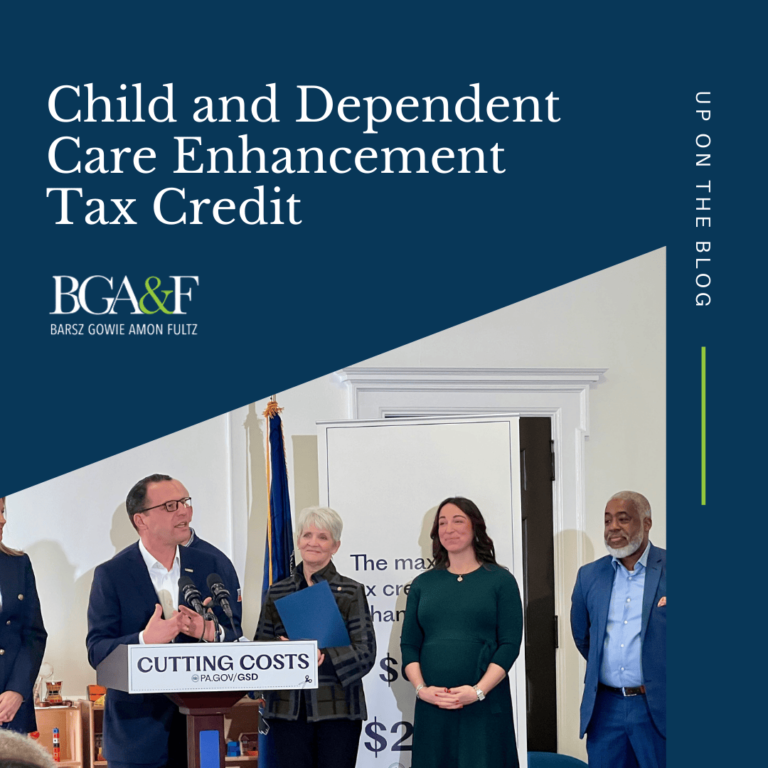Child and Dependent Care Enhancement Tax Credit in Pennsylvania