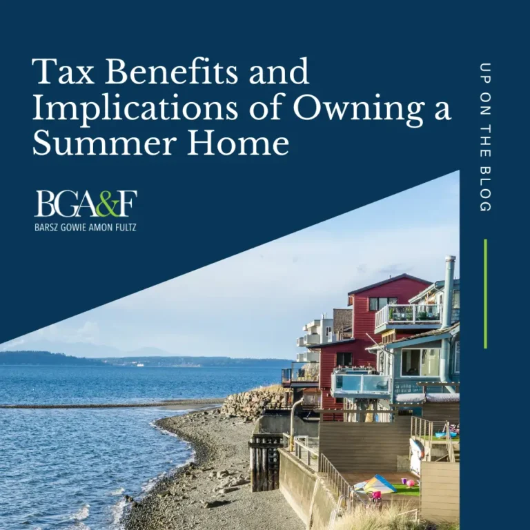 Tax Benefits And Implications Of Owning A Summer Home